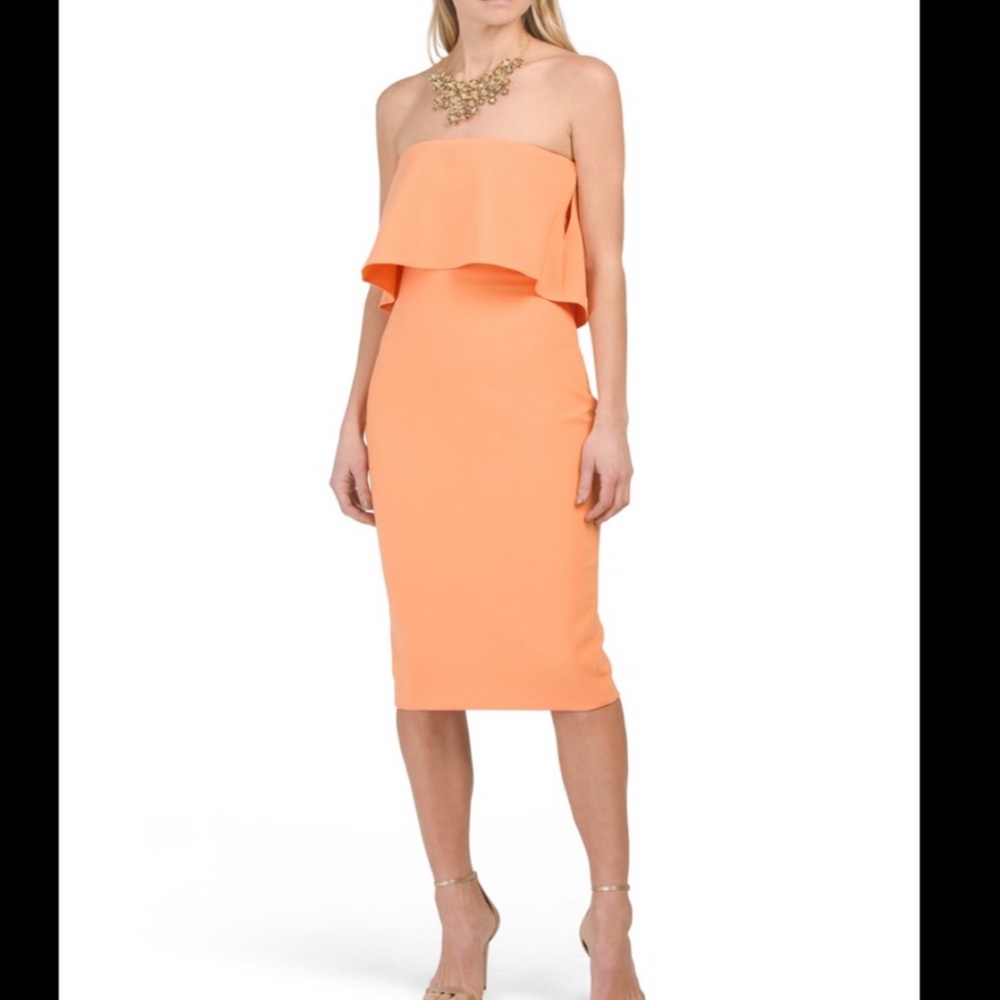 NWT Likely Revolve 4 Driggs Dress Orange Gin